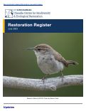 Cover page of UCSB Restoration Register - July 2023