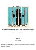 Cover page: Crimes by Women and then some: Female Empowerment in American 1950s Comic Books