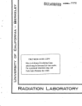 Cover page: SUMMARY OF WEEKLY RESEARCH PROGRESS MEETINGS OF FEB. 7 and FEB. 14, 1952.