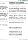 Cover page: The structure of Haemophilus influenzae prephenate dehydrogenase suggests unique features of bifunctional TyrA enzymes