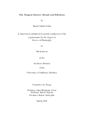 Cover page: The Tangent Functor Monad and Foliations