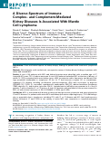 Cover page: A Diverse Spectrum of Immune Complex-&nbsp;and Complement-Mediated Kidney Diseases Is Associated With Mantle Cell Lymphoma.