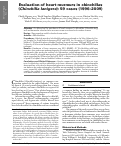 Cover page: Evaluation of heart murmurs in chinchillas (Chinchilla lanigera): 59 cases (1996-2009).