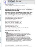 Cover page: A review of maternal prenatal exposures to environmental chemicals and psychosocial stressors—implications for research on perinatal outcomes in the ECHO program