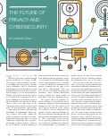 Cover page: THE FUTURE OF PRIVACY AND CYBERSECURITY