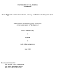 Cover page: Facies Hippocratica: Transitional Justice, Amnesty, and Denial in Contemporary Spain