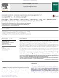 Cover page: Curiosity predicts smoking experimentation independent of susceptibility in a US national sample