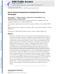 Cover page: Fast ICCD-based temperature modulated fluorescence tomography.