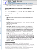 Cover page: Validity of Robot-Based Assessments of Upper Extremity Function