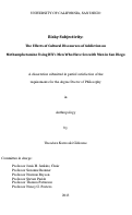 Cover page: Risky Subjectivity : : The Effects of Cultural Discourses of Addiction on Methamphetamine Using HIV+ Men Who Have Sex with Men in San Diego