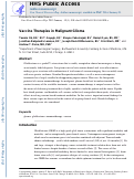 Cover page: Vaccine therapies in malignant glioma.