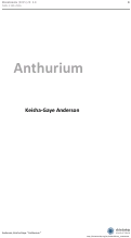 Cover page: Anthurium