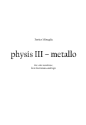 Cover page: physis III - metallo