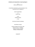 Cover page: Ambulatory Care Organizations: Improving Diagnosis