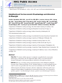 Cover page: Neighborhood Socioeconomic Disadvantage and Abnormal Birth Weight.