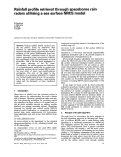 Cover page: Rainfall Profile Retrieval Through Spaceborne Rain Radars Utilizing a Sea Surface NRCS model