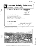Cover page: REPORT OF THE SECOND MEETING OF THE CONSULTANTS ON COUPLED PROCESSES ASSOCIATED WITH GEOL0GICAL DISPOSAL OF NUCLEAR WASTE, LAWRENCE BERKELEY LABORATORY, BERKELEY. CA, JANUARY 15-16, 1985