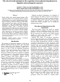 Cover page: The role of Gestalt principles in the acquisition of non-adjacent dependencies in linguistic and non-linguistic sequences