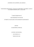 Cover page of CONDITIONED PERCEPTION: LANGUAGE, ENVIRONMENT, AND MORAL AGENCY IN ANTHONY BURGESS AND J. G. BALLARD
