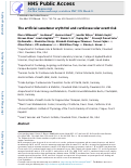 Cover page: The artificial sweetener erythritol and cardiovascular event risk.