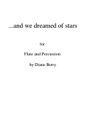 Cover page: ...and we dreamed of stars