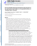 Cover page: Do Some Students Need Special Protection From Research on Sex and Trauma? New Evidence for Young Adult Resilience in “Sensitive Topics” Research