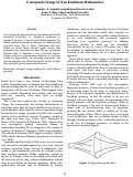 Cover page: Conceptual Change in Non-Euclidean Mathematics