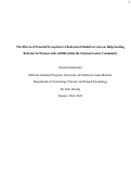 Cover page of The Effects of Parental Perception for Behavioral Health Services on Help-Seeking Behavior in Women with ADHD within the Chicanx/Latinx Community