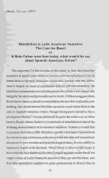 Cover page: Metafiction in Latin American Narrative: The Case for Brazilor If Brás Cubas were here today, what would he say about Spanish American fiction?