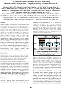 Cover page: The human studies database project: federating human studies design data using the ontology of clinical research.