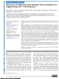 Cover page: Thymosin β4 Alleviates Autoimmune Dacryoadenitis via Suppressing Th17 Cell Response