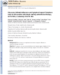 Cover page: Site Nurse–Initiated Adherence and Symptom Support Telephone Calls for HIV-Positive Individuals Starting Antiretroviral Therapy, ACTG 5031: Substudy of ACTG 384