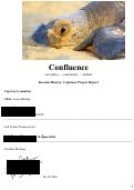 Cover page of Confluence: Sea Turtles, Community, Habitat