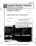 Cover page: CHEMISTRY AND MORPHOLOGY OF COAL LIQUEFACTION QUARTERLY REPORT - JAN. 1 TO MARCH 30, 1981.