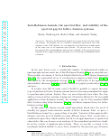 Cover page: Lieb-Robinson bounds, the spectral flow, and stability of the spectral gap for lattice fermion systems