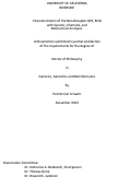 Cover page: Characterization of the Non-Receptor GEF, RIC8 with Genetic, Chemical, and Biochemical Analyses