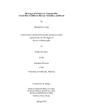 Cover page: The Logic of Violence in Criminal War: Cartel-State Conflict in Mexico, Colombia, and Brazil