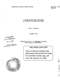 Cover page: A CLASSICAL MANY BODY CALCULATION OF RELATIVISTIC NUCLEAR COLLISIONS