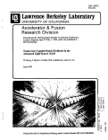 Cover page: Transverse Coupled-Bunch Feedback in the Advanced Light Source (ALS)