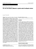 Cover page: The role of the inferior colliculus in a genetic model of audiogenic seizures