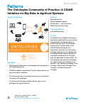 Cover page: The Ontologies Community of Practice: A CGIAR Initiative for Big Data in Agrifood Systems