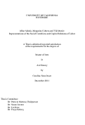 Cover page: Allan Sekula, Margarita Cabrera and Vik Muniz: Representations of the Social Conditions and Capital Relations of Labor