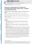 Cover page: Performance of high-resolution CT for detection and discrimination tasks related to stenotic lesions - A phantom study using model observers.