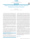 Cover page: Delayed Circadian Rhythms and Pars Tuberalis Dysfunction in Mood Disorders