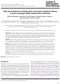 Cover page: Early agr activation correlates with vancomycin treatment failure in multi-clonotype MRSA endovascular infections