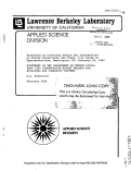 Cover page: STATEMENT ON THE DEPARTMENTOF ENERGY FISCAL YEAR 1985 CONSERVATION BUDGET REQUEST FOR BUILDINGS AND COMMUNITY SYSTEMS