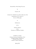 Cover page: Metastability of Zero Range Processes