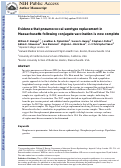 Cover page: Evidence that pneumococcal serotype replacement in Massachusetts following conjugate vaccination is now complete