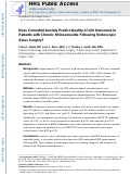 Cover page: Does comorbid anxiety predict quality of life outcomes in patients with chronic rhinosinusitis following endoscopic sinus surgery?