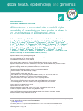 Cover page: HIV treatment is associated with a twofold higher probability of raised triglycerides: pooled analyses in 21 023 individuals in sub-Saharan Africa